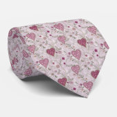 Wonderland Lilac Classic Pattern Necktie Tie ネクタイ (ロール)