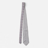 Wonderland Lilac Classic Pattern Necktie Tie ネクタイ (裏面)