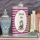 Wonderland Magentaで私の不機嫌ハッタアリスを飲む フラスク