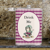 Wonderland Magentaで私の不機嫌ハッタアリスを飲む フラスク