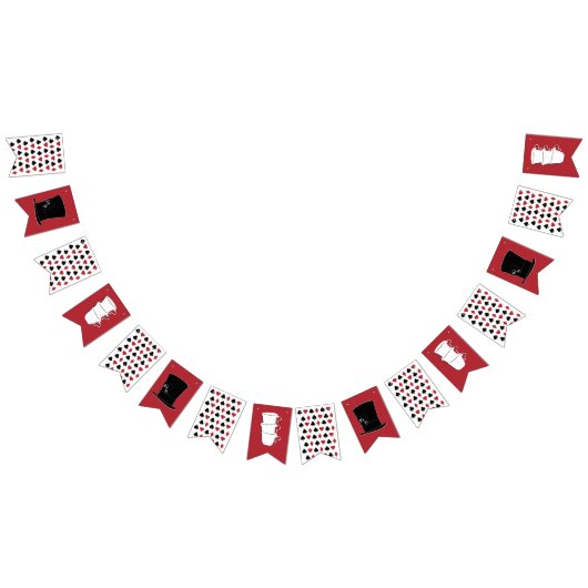 Wonderland Party Flags バンティングフラッグ (全)