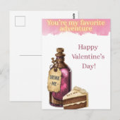 Wonderland Valetine's Postard - Favorite Adventure ポストカード (正面/裏面)