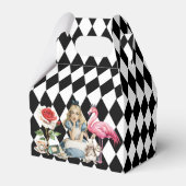 Wonderland with Black White Diamonds Birthday フェイバーボックス (裏面サイド)