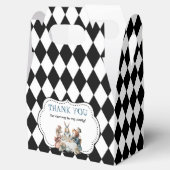 Wonderland with Black White Diamonds Birthday フェイバーボックス (オープン)