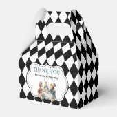 Wonderland with Black White Diamonds Birthday フェイバーボックス (正面サイド)