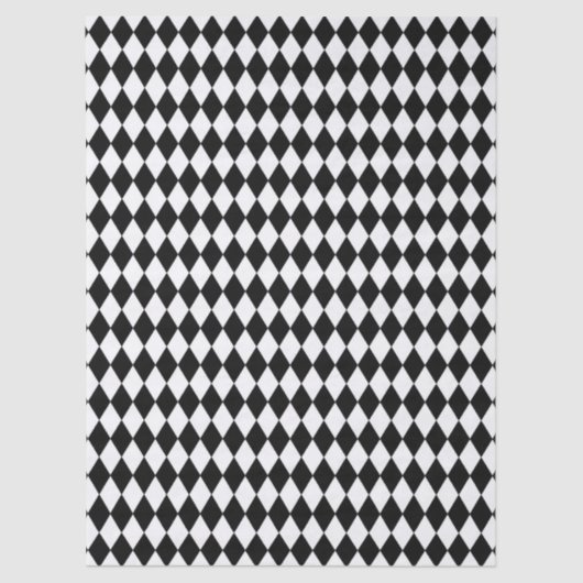 Wonderland with Black White Diamonds Birthday 薄葉紙 (正面)