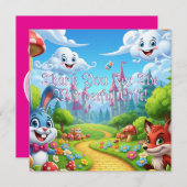 Wonderland With Mr Buuny & Mrs Fox (正面/裏面)