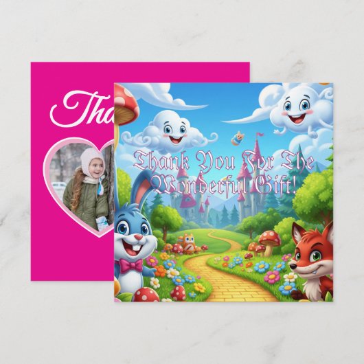 Wonderland With Mr Buuny & Mrs Fox (正面/裏面)