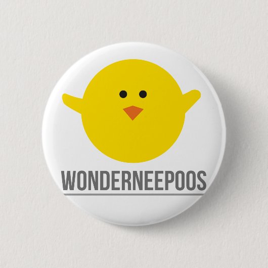 Wonderneepoos Badge 缶バッジ (正面)