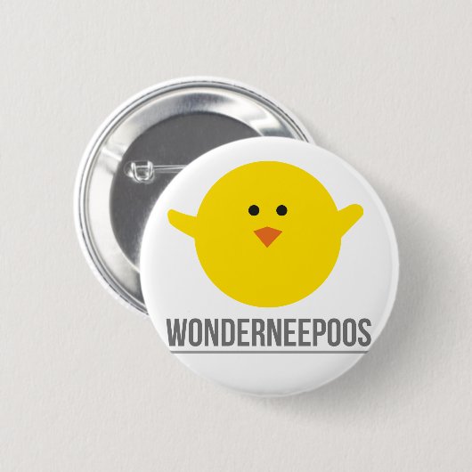 Wonderneepoos Badge 缶バッジ (正面&裏面)