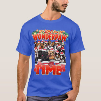 Wonderpawime Cute Cuddly Dogs Christmas Tシャツ