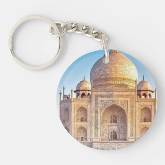 ​Wonders of the World: Taj Mahal Artistic Keychain キーホルダー (正面)