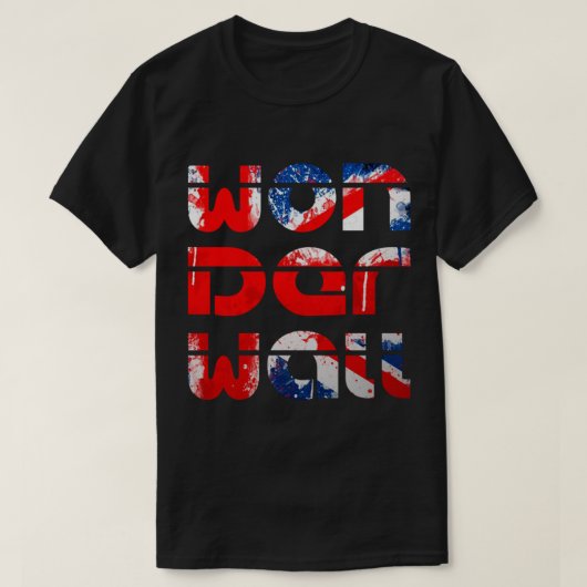 Wonderwall (UK flag) Oasis inspired T-Shirt Essent Tシャツ (デザイン正面)