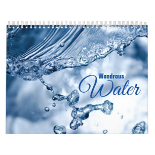 Wondrous Water Science自然写真 カレンダー