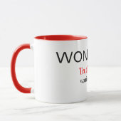 WONI RADIO TRUTH MUSIC COMBO MUG マグカップ (左)