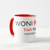 WONI RADIO TRUTH MUSIC COMBO MUG マグカップ (正面左)