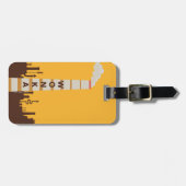 Wonka Factory Silhouette ラゲッジタグ (正面横)