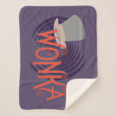 Wonka Spiral Logo シェルパブランケット (正面)