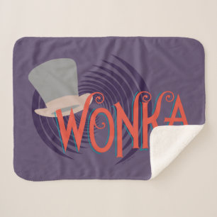 Wonka Spiral Logo シェルパブランケット