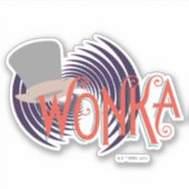 Wonka Spiral Logo シール (正面)