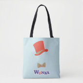 Wonka Top Hat & Bow Tie トートバッグ (正面)