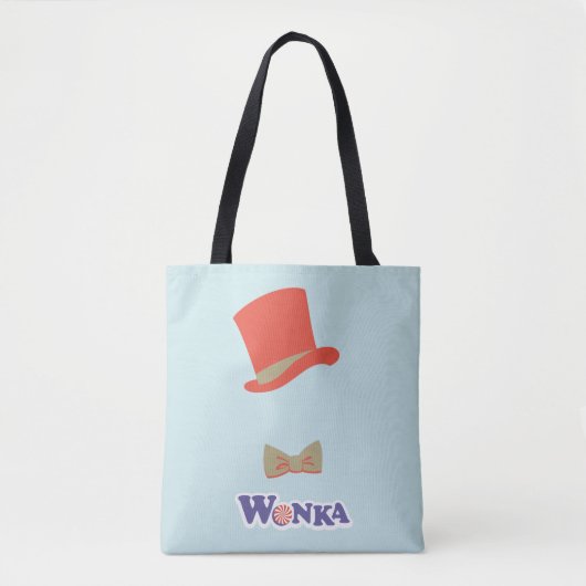 Wonka Top Hat & Bow Tie トートバッグ (正面)