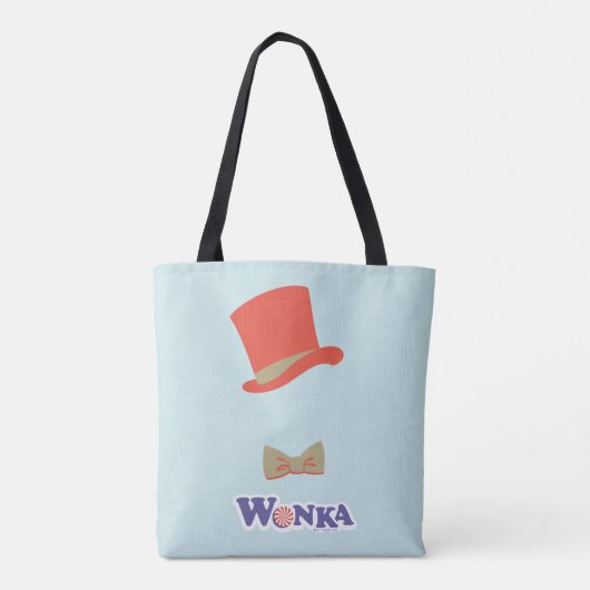 Wonka Top Hat & Bow Tie トートバッグ (裏面)