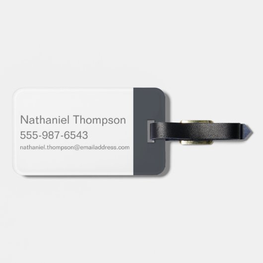 Wonkavisionロゴ ラゲッジタグ (裏面横)