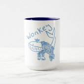 Wonkey by Jorge/Jaime  マグカップ (中央)