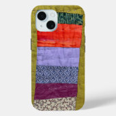 Wonky Modern Patchwork Quilt phone case Case-Mate iPhoneケース (裏面)