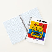 Wonky Zoo Catsette Spiral Notebook ノートブック (内部)