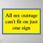 Won't Fit On One ポスター (正面)