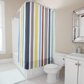 WONZ限定の小さなセーラーのシャツによるデザイン シャワーカーテン (インサイチュ)