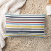 WONZ限定の小さなセーラーのシャツによるデザイン ランバークッション (ブランケット)