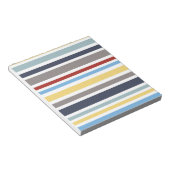 wonz stripes nautical By Shirt to Design ノートパッド (アングル)