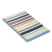 wonz stripes nautical By Shirt to Design ノートブック (右側)