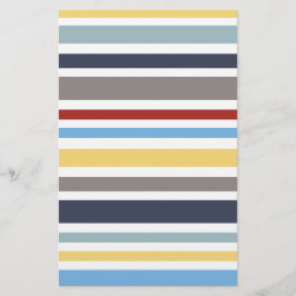 wonz stripes nautical By Shirt to Design 便箋