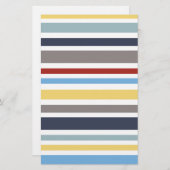 wonz stripes nautical By Shirt to Design 便箋 (正面/裏面)