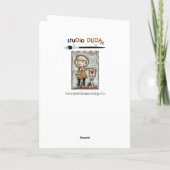 WOO HOO Girl – グリーティングカード (裏面)