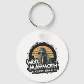 Woo Mammoth Is My Spirit Animal Art キーホルダー (裏面)