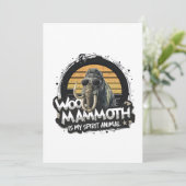 Woo Mammoth Is My Spirit Animal Art シーズンカード (スタンド正面)