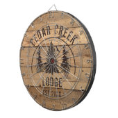 Wood 素朴 Forest Treesプロパティ名 ダーツボード (正面右)