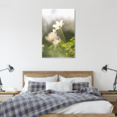 Wood Anemoneの自然写真 キャンバスプリント (インサイチュ (寝室))