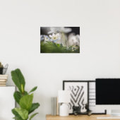 Wood Anemoneの自然写真 ポスター (ホームオフィス)