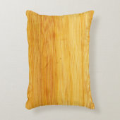 Wood bamboo background texture アクセントクッション (正面(垂直))