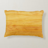 Wood bamboo background texture アクセントクッション (裏面)