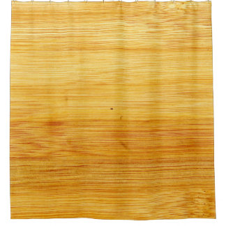 Wood bamboo background texture シャワーカーテン