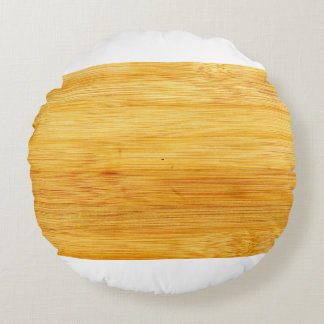 Wood bamboo background texture ラウンドクッション