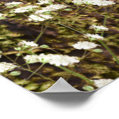 Wood Bark Heart Country Rustic WELCOME Wedding ポスター (角)