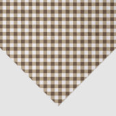 Wood Brown Gingham 薄葉紙 (詳細)